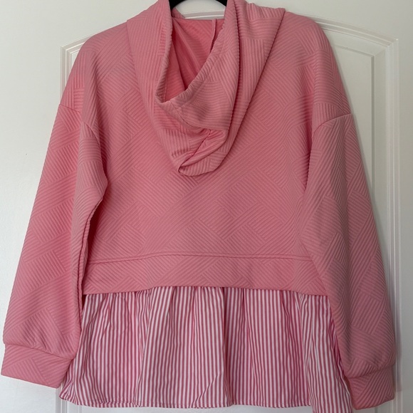 Jodifl pullover hooded Top NWT Large - Picture 2 of 4